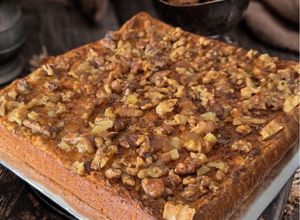 Foto di Torta d'Avena, con Noci Mele e Carote