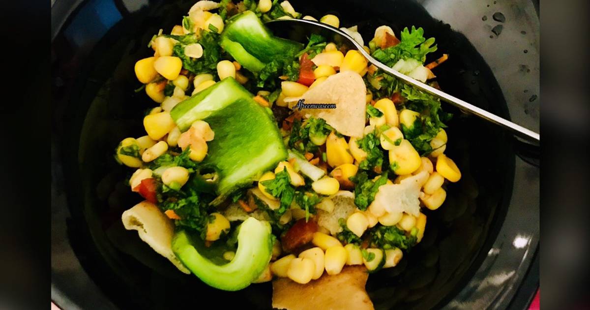 Corn salad Arabic style Recipe by DROOLSOME MORSEL BY AFREEN WASEEM