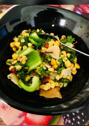 A picture of Corn salad Arabic style.