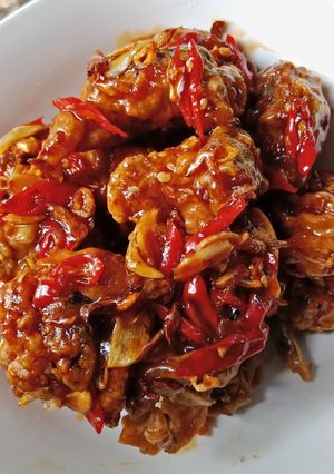 Foto resep Ayam Serondeng Khas Pontianak