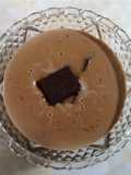 Mazamorra de leche con cacao