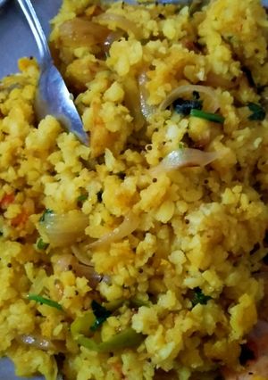 A picture of Poha.