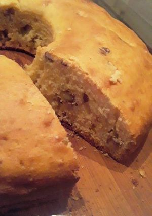 Una foto de Budín con nueces