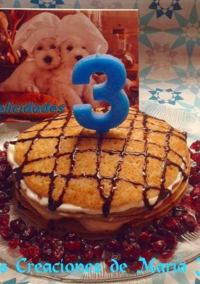 Una foto de Tarta de creps