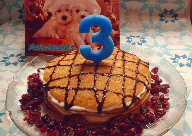 Tarta de creps