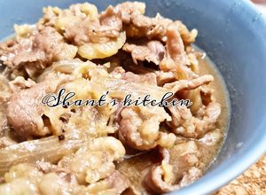 Foto resep Gyudon Original Beef Yoshinoya gampang dan tanpa marinasi