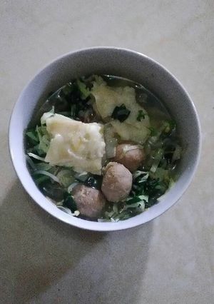 Foto resep Baso sayur pangsit