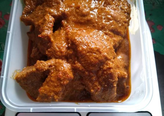 Ini dia! Resep termudah membuat Rendang Daging dijamin lezat