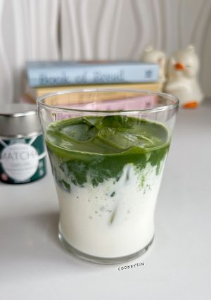 Foto resep Ice Matcha Latte Premium Ceremonial Grade