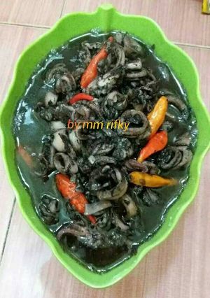 Foto resep Cumi masak hitam