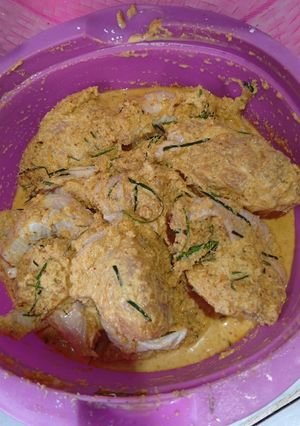Foto resep Marinasi ayam bumbu rempah sereh lengkuas
