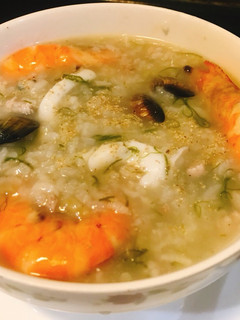 海鮮粥 的食譜成品照片