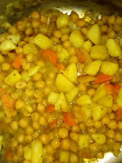 Una foto de Garbanzos Guisados #familiar