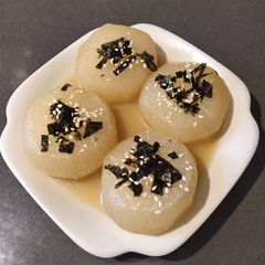 A picture of Radish in Miso.