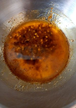 A picture of Chilli oil 🌶️🌶️🌶️.
