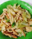Bắp cải xào hải sản