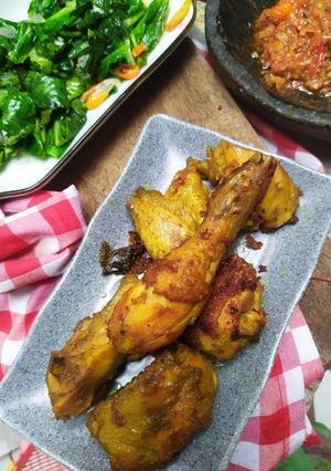 Foto resep Ayam Bumbu Kuning 3 in 1 Serbaguna