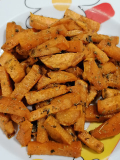 Una foto de Chips de boniato o batata al horno