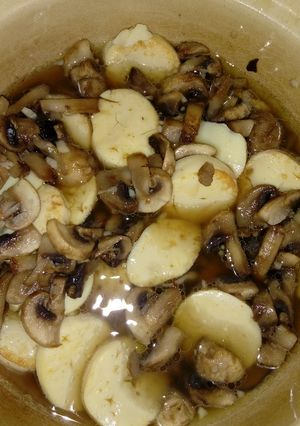 Foto resep Tumis Tofu Jamur Kancing