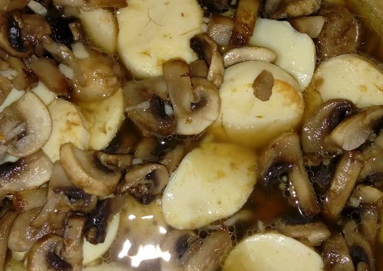 Resep Tumis Tofu Jamur Kancing yang Bikin Ngiler
