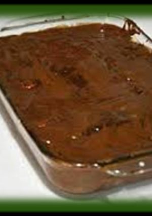Una foto de Marquesa de chocolate