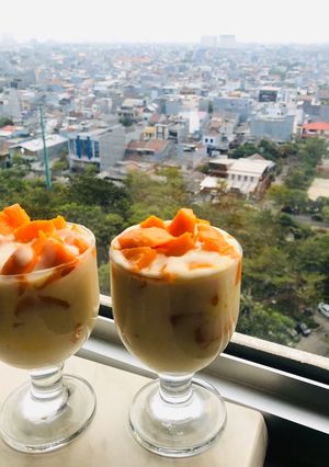 Foto resep Cheese cake mango