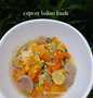 Cara Mudah Membikin Resep Capcay bakso kuah yang Bisa Manjain Lidah Anti Ribet, Mantap