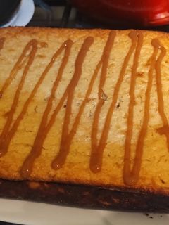 Una foto de Pastel de elote sin harina