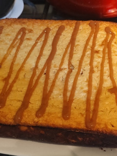 Una foto de Pastel de elote sin harina