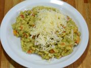 Una foto de arroz basmati de india