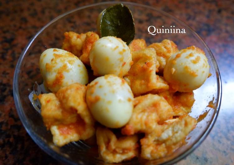 Balado Telur Puyuh & Tahu