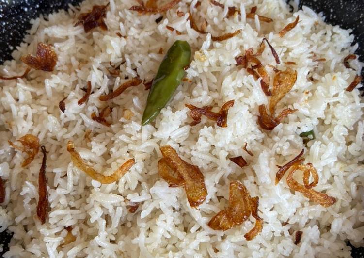 Recipe of Speedy Plain pilau rice #mycookbook