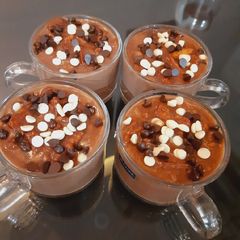 A picture of Chocolate pudding.