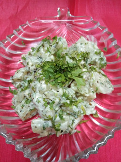 A picture of Potato salad.