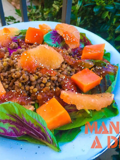 Una foto de Ensalada Malla: un Plato Ancestral Con Auténtico Sabor.... Malla!!!!