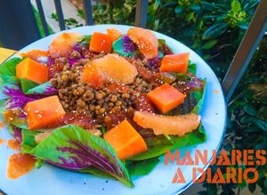 Una foto de Ensalada Malla: un Plato Ancestral Con Auténtico Sabor.... Malla!!!!