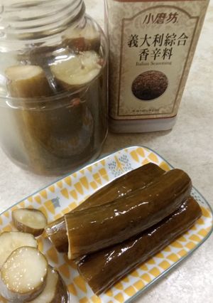 義式酸黃瓜 的食譜成品照片