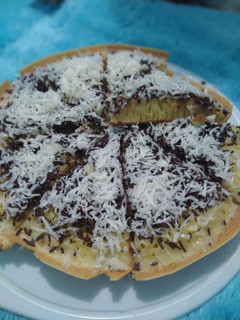 Foto resep Terang Bulan Teflon Cokelat Keju