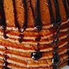 A picture of Chocolate Pancake Eggless.