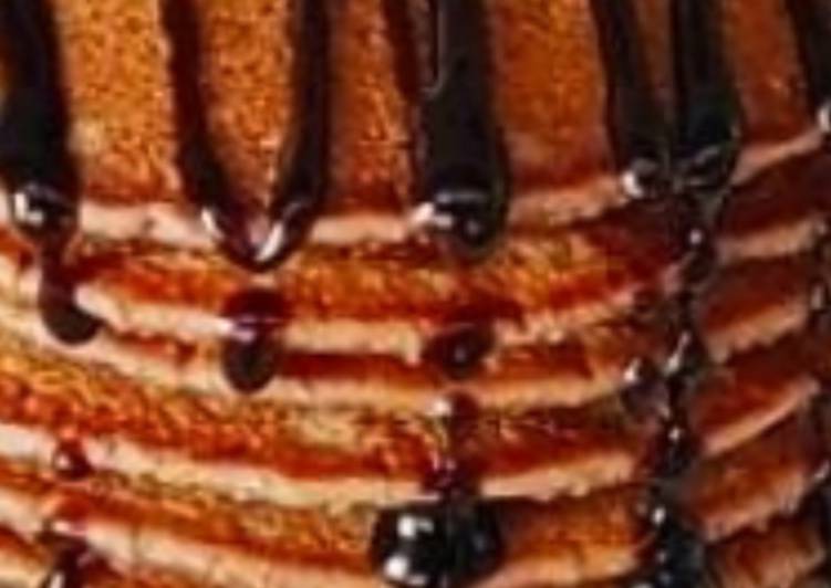 Recipe of Ultimate Chocolate Pancake Eggless