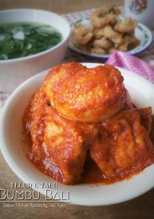Foto resep Telur & Tahu Bumbu Bali