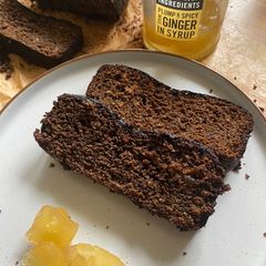 A picture of Sticky spiced treacle loaf.