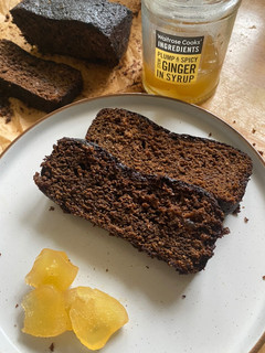 A picture of Sticky spiced treacle loaf.