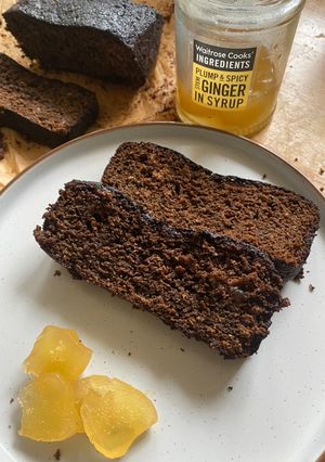 A picture of Sticky spiced treacle loaf.