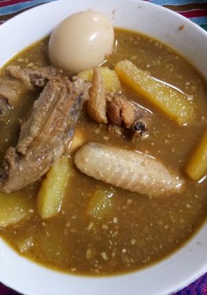 Foto resep Semur ayam kampung telor kentang