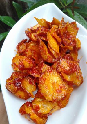 Foto resep Keripik Singkong Crispy Pedas