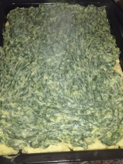 Una foto de Relleno tarta de acelga