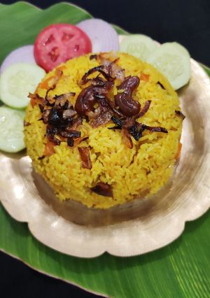 বাসন্তী পোলাও (basanti pulao recipe in Bengali) রেসিপির প্রধান ছবি