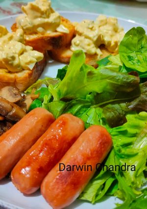 Foto resep Egg Mayo Salad Simple