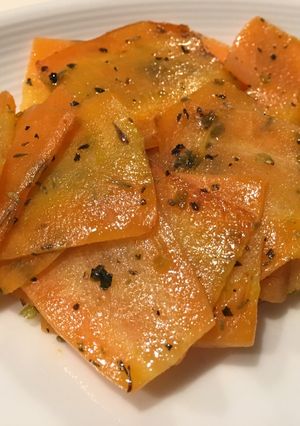 A picture of Simple carrot sauté.
